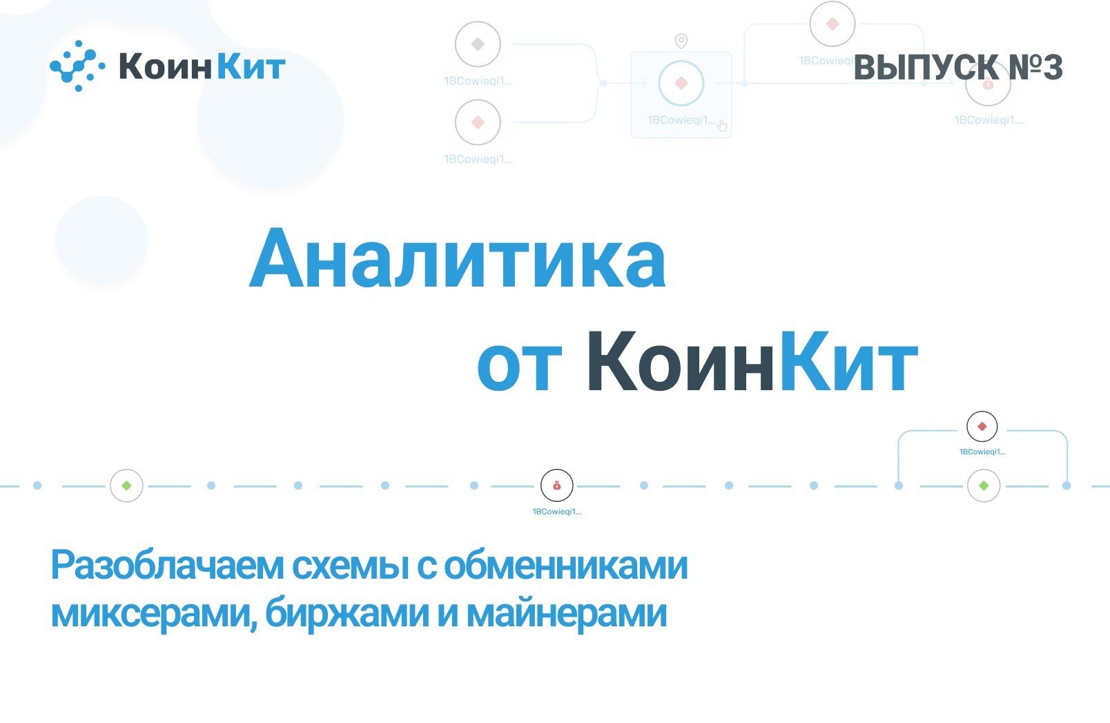 Аналитика от КоинКит: разоблачаем схемы с обменниками, миксерами, биржами и майнерами